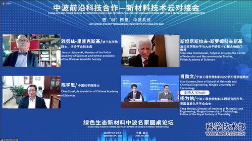 新起點 新活力 新材料技術云對接會為中波科技合作開辟新空間